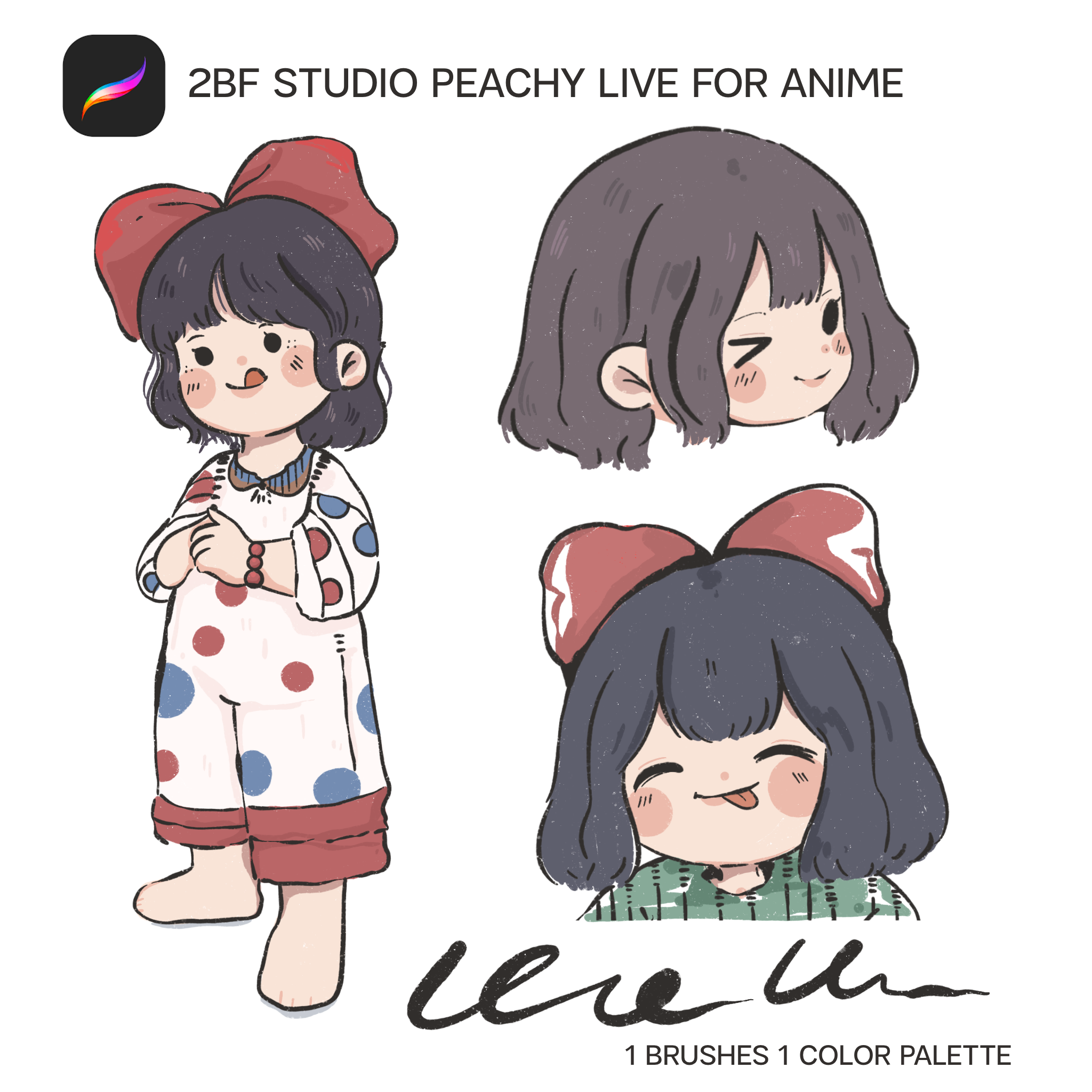 2BF STUDIO Peachy Live For Anime