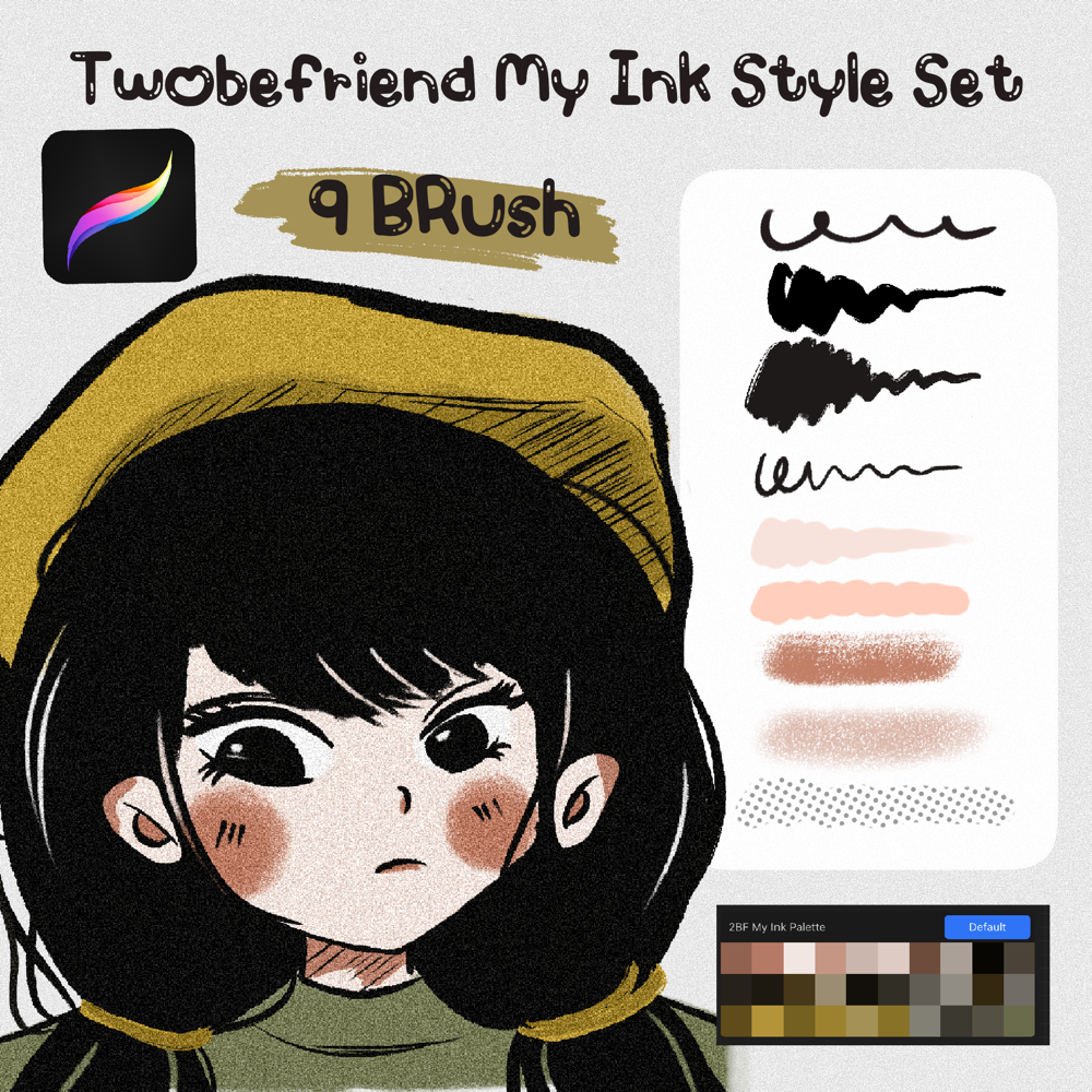 Twobefriend My Ink Style Set