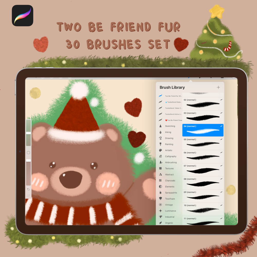 Two Be Friend Fur 30 Brushes Set