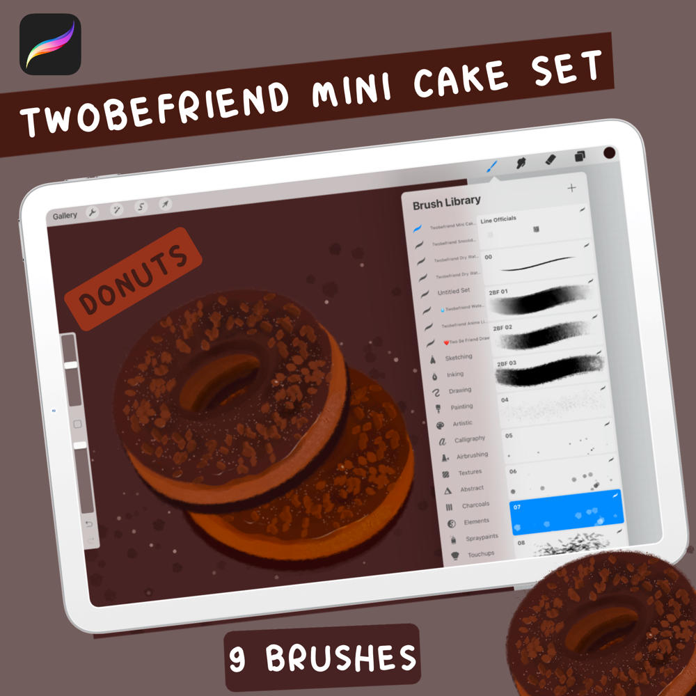Twobefriend Mini Cake Set
