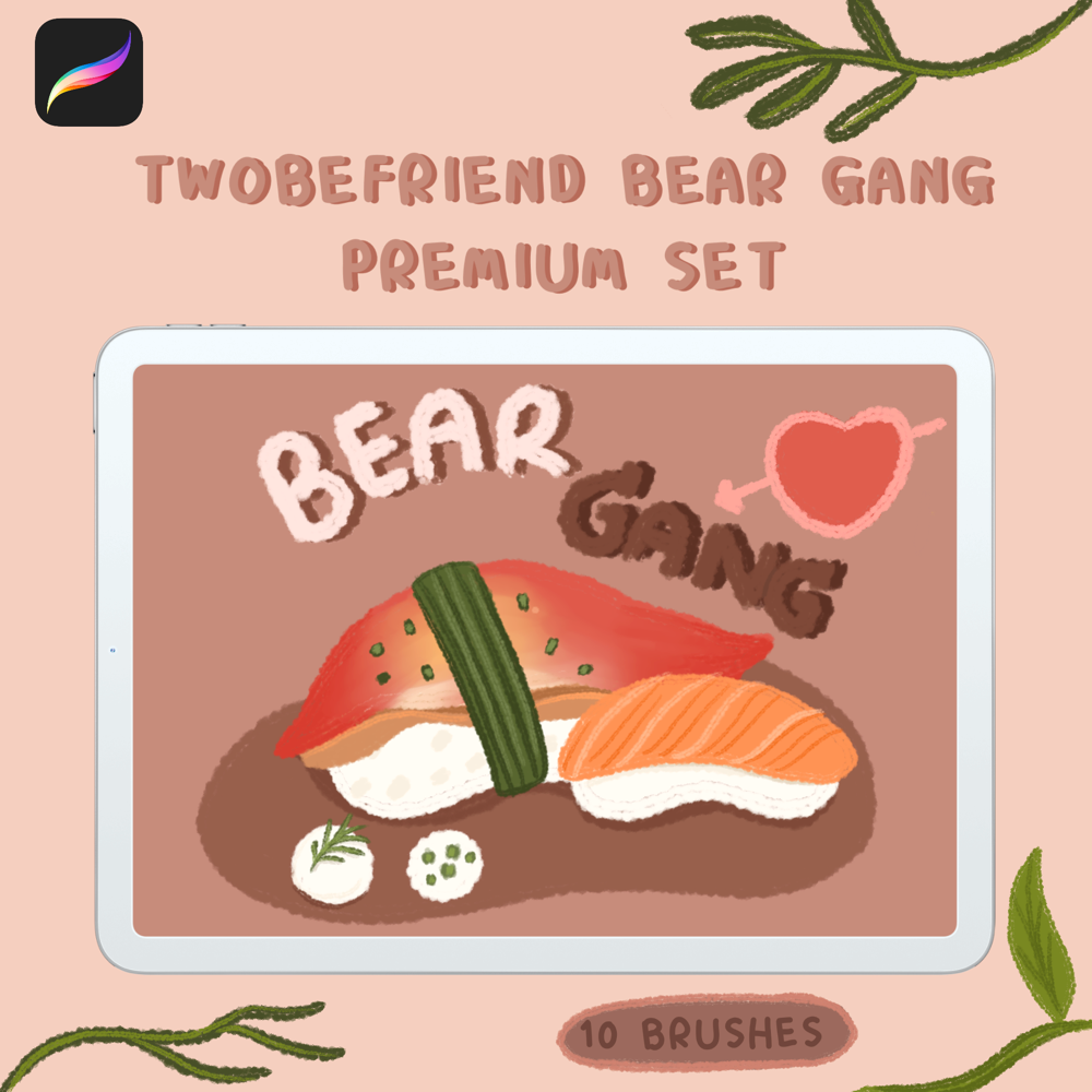 Twobefriend Bear Gang Premium Set