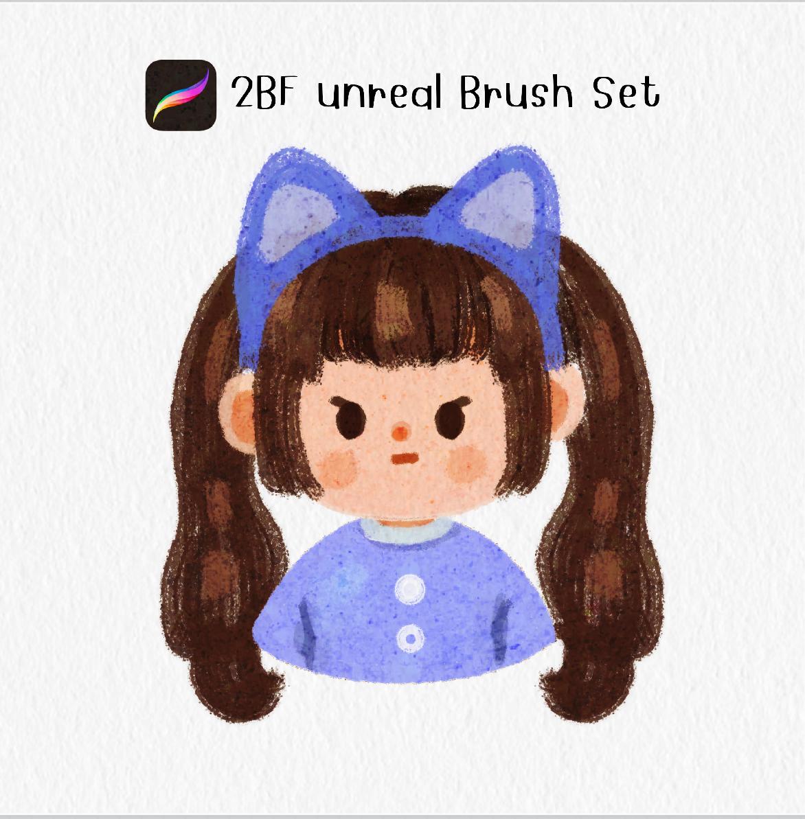 2BF unreal Brush Set FOR PROCREATE