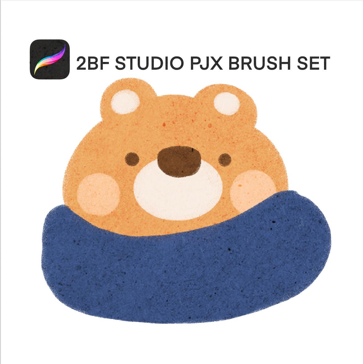 2BF studio Pjx Brush Set Procreate brush