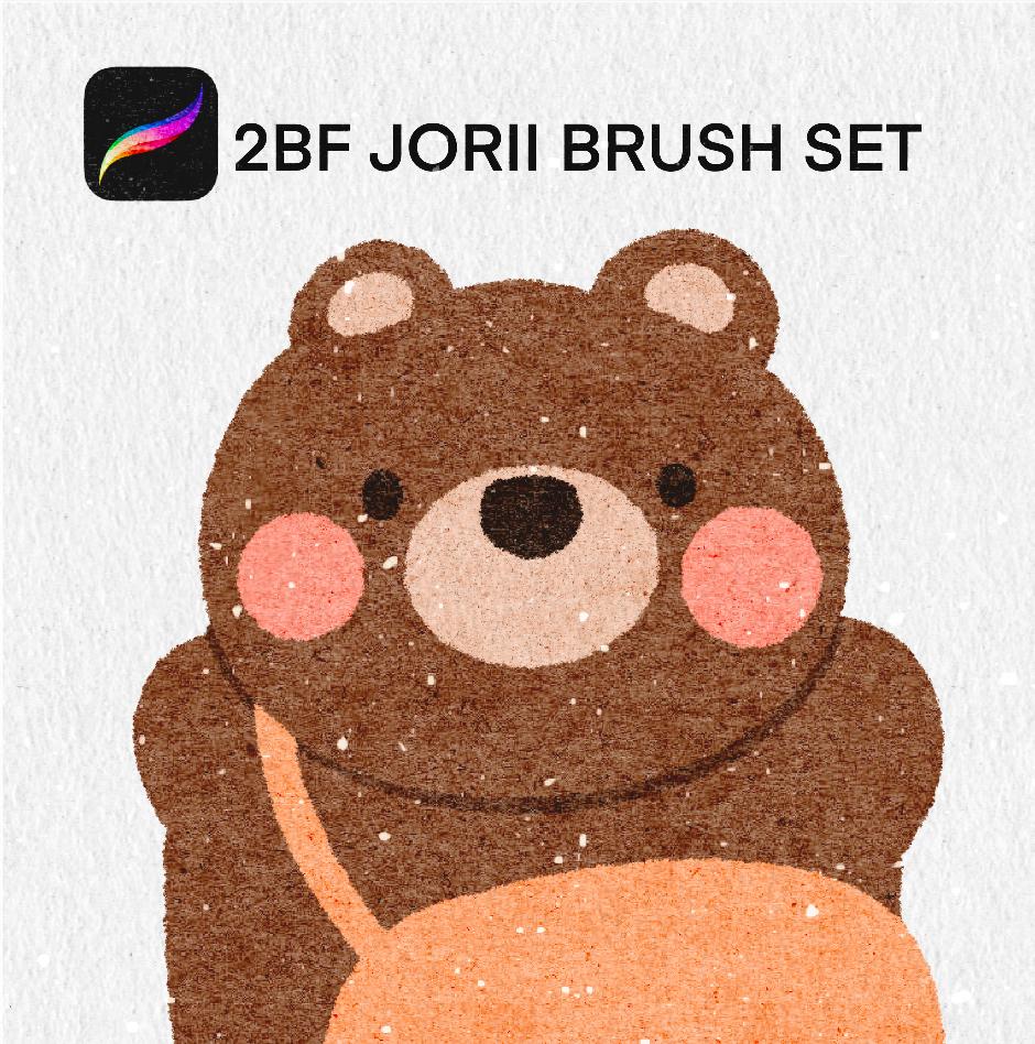 2BF JORII BRUSH SET PROCREATE