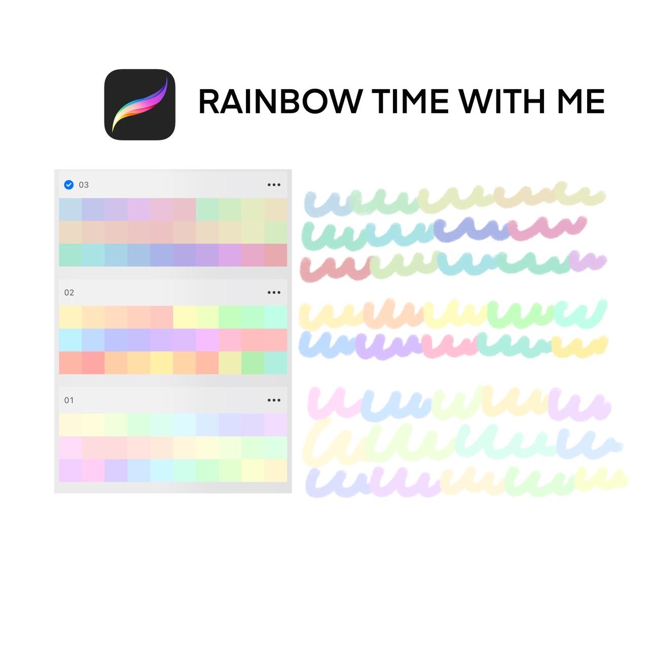 RAINBOW TIME WITH ME