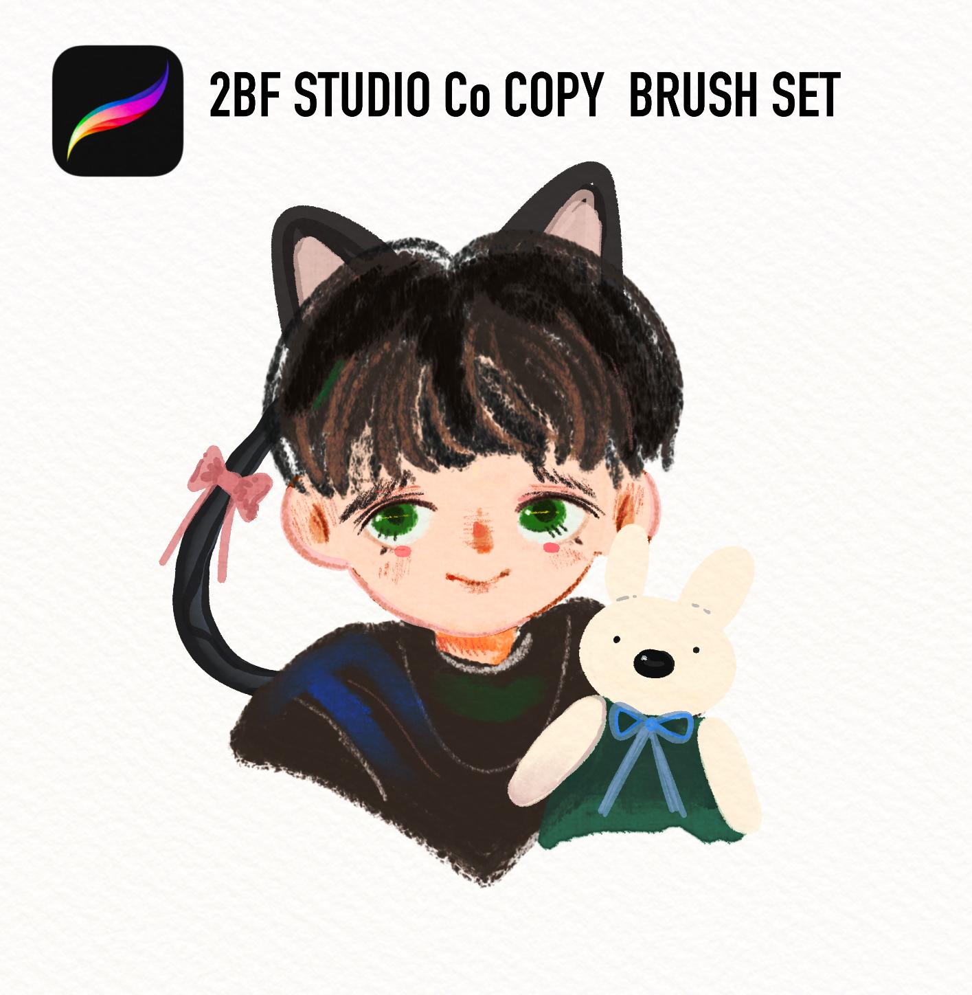 2BF STUDIO Co COPY  BRUSH SET FOR PROCREATE