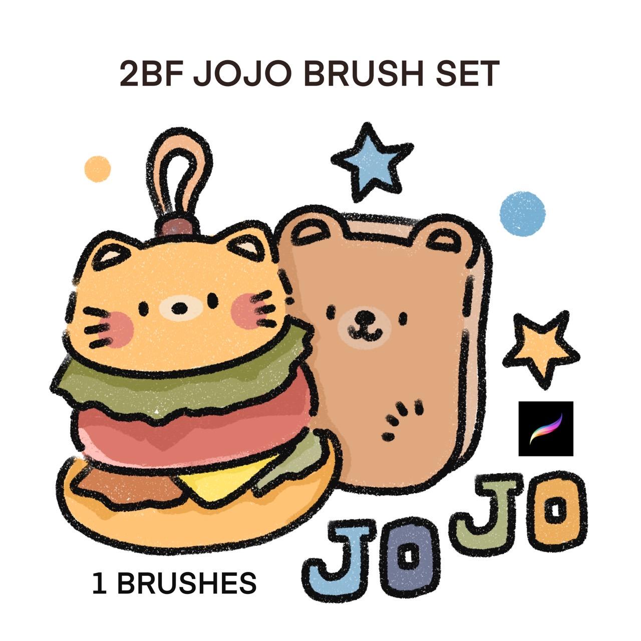 2BF JOJO BRUSH SET