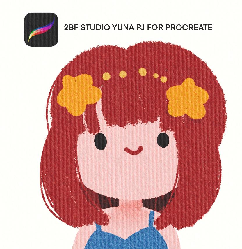 2BF STUDIO Yuna pj for procreate