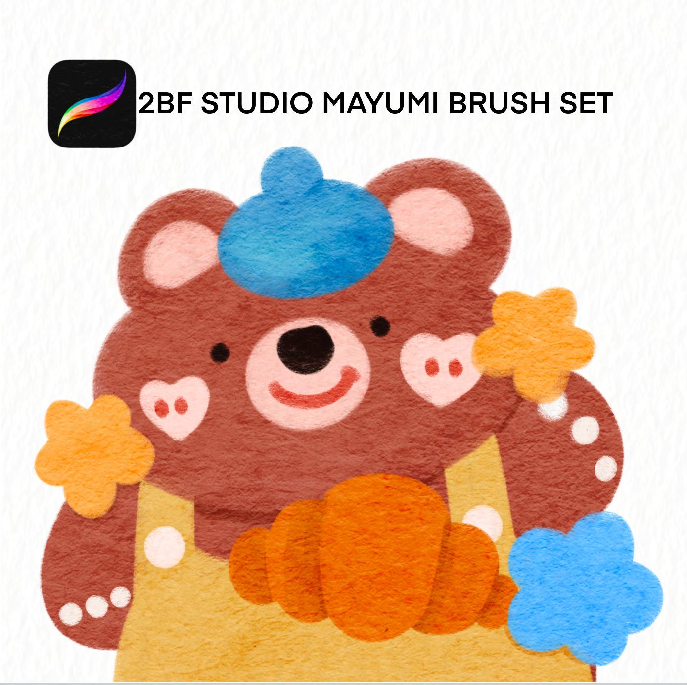 2BF STUDIO MAYUMI BRUSH SET