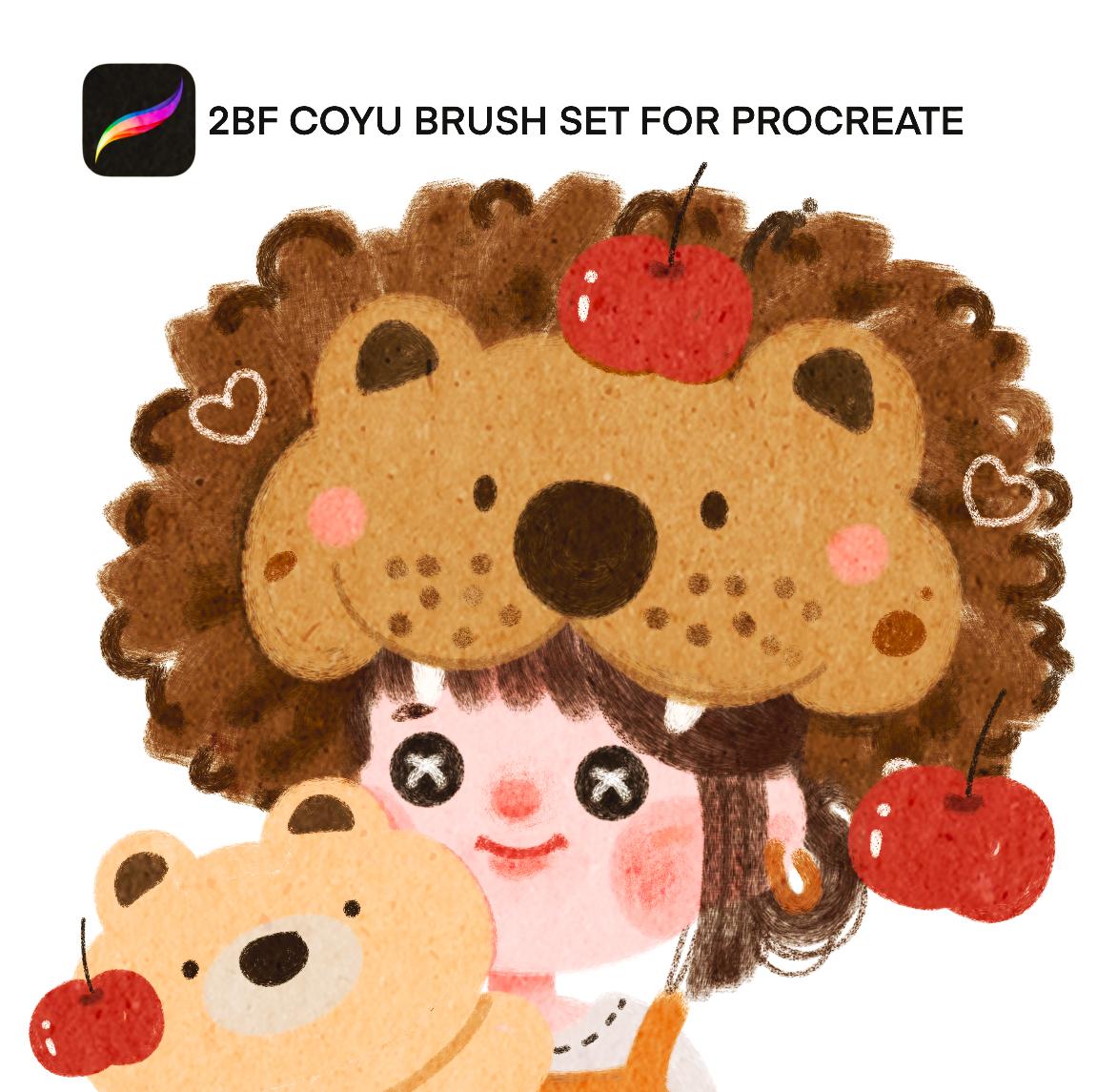 2BF STUDIO COYU BRUSH SET BRUSH SET