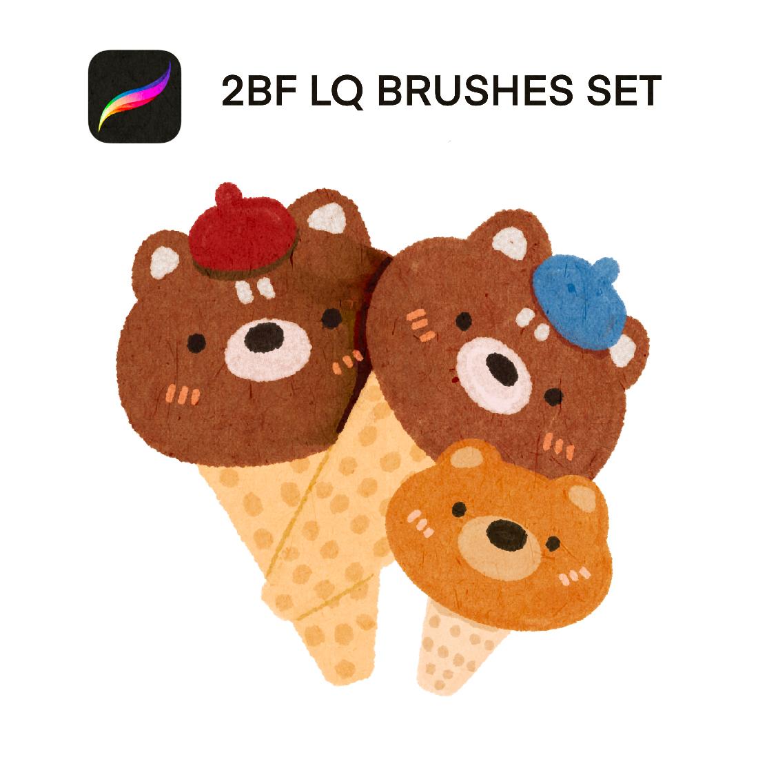 2BF LQ BRUSHES SET For procreate