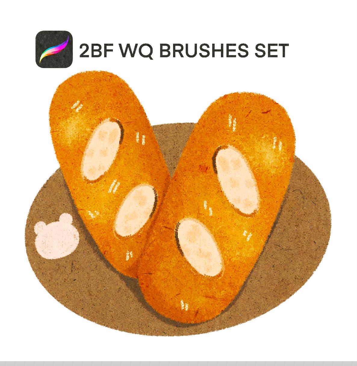 2BF WQ BRUSHES SET For procreate