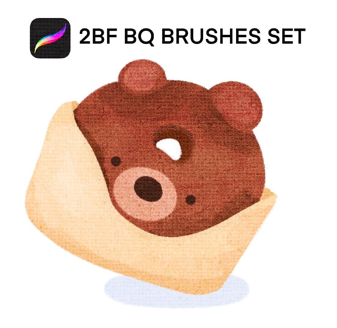 2BF BQ BRUSHES SET FOR Procreate