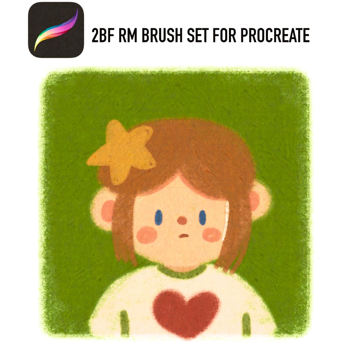 2BF RM BRUSH SET FOR Procreate