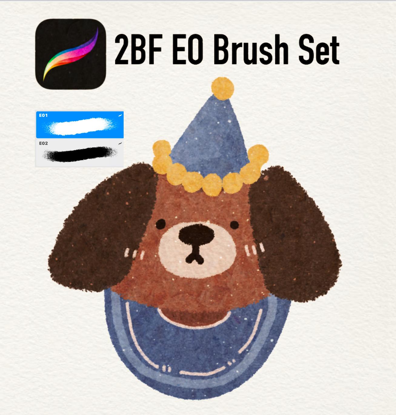 2BF EO Brush Set Procreate brush
