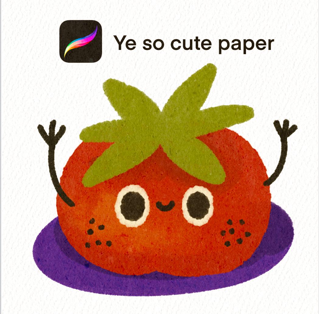 YE SO CUTE PAPER FOR PROCREATE (only paper แค่กระดาษน้า)