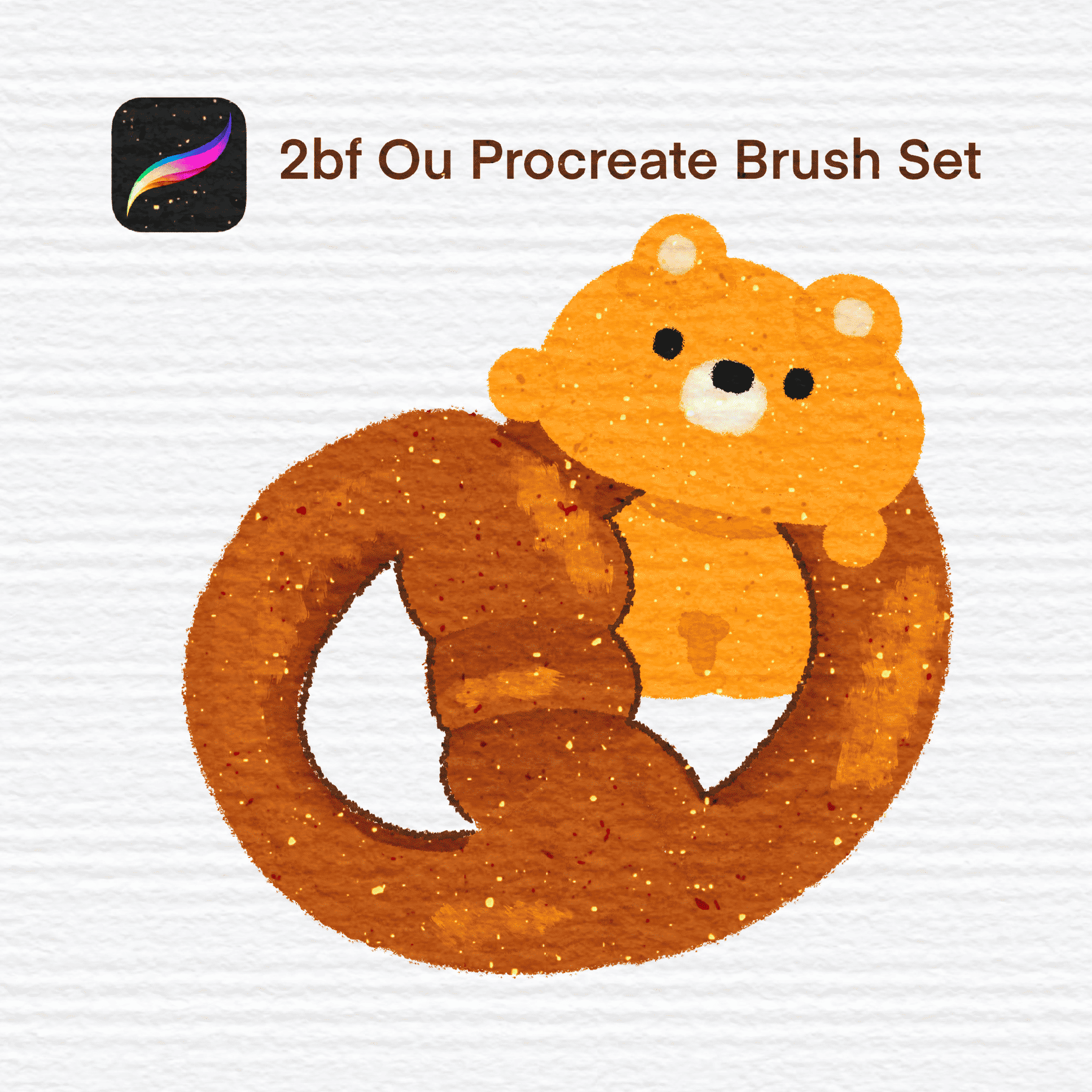 2bf Ou Procreate Brush Set
