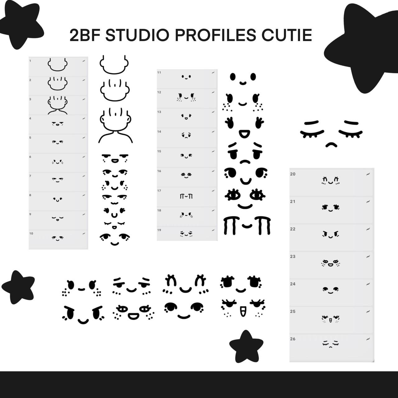 2BF STUDIO PROFILES CUTIE