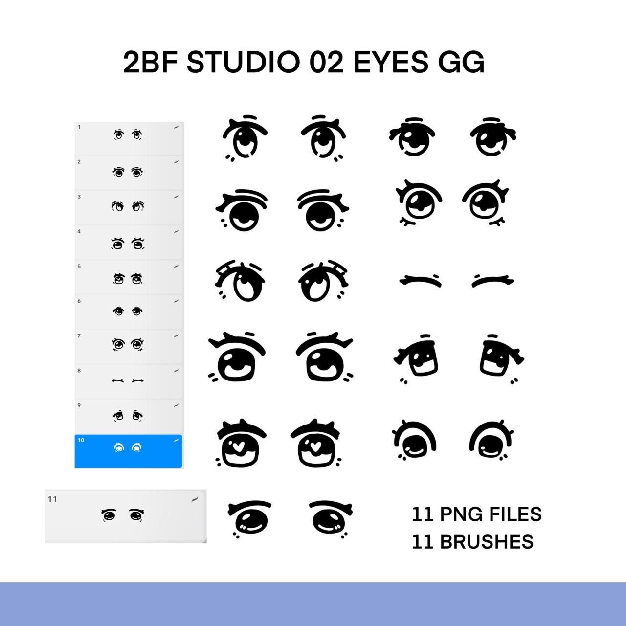 2BF STUDIO 02 EYES GG