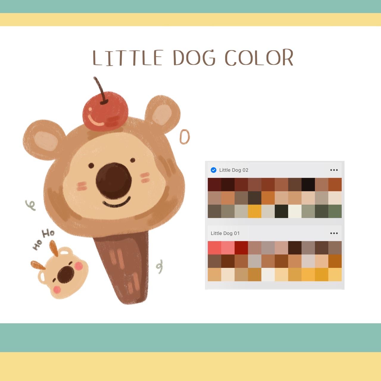 LITTLE DOG COLOR