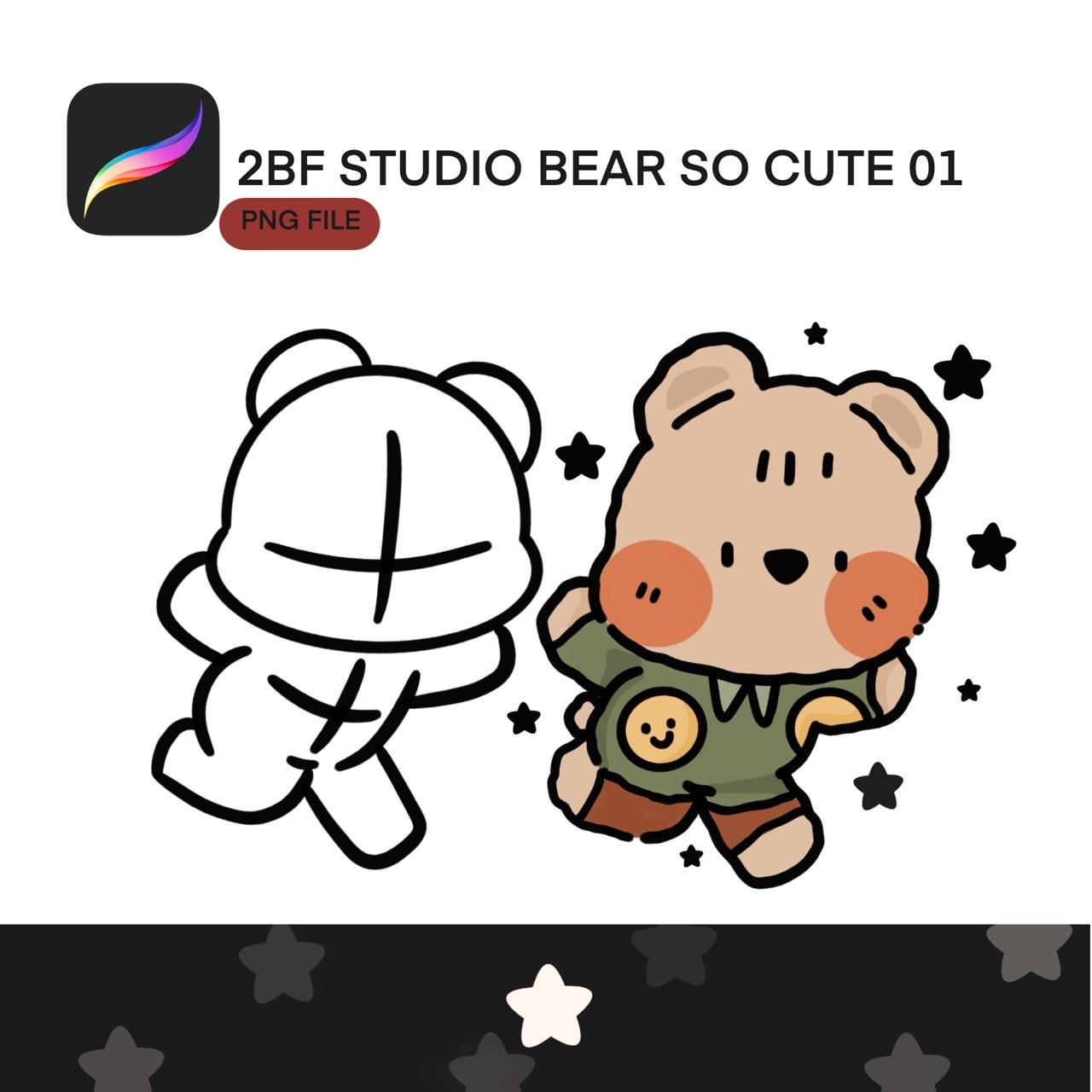 2BF STUDIO BEAR SO CUTE 01