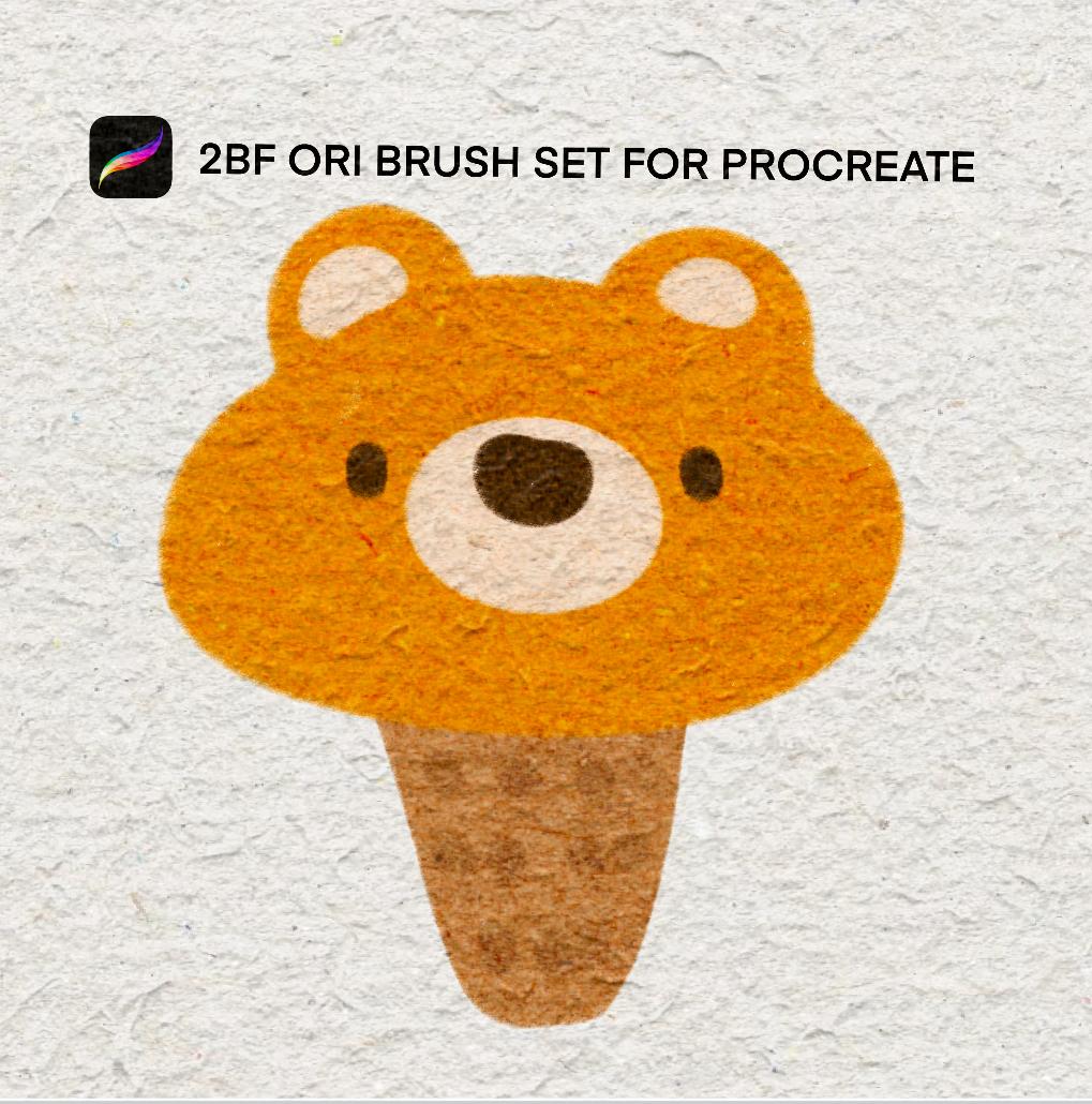 2bf ori brush set for procreate For procreate