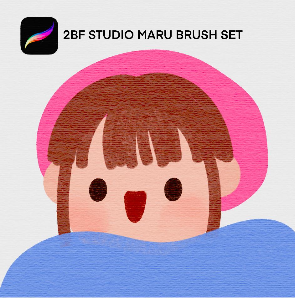 2BF STUDIO maru brush set For procreate