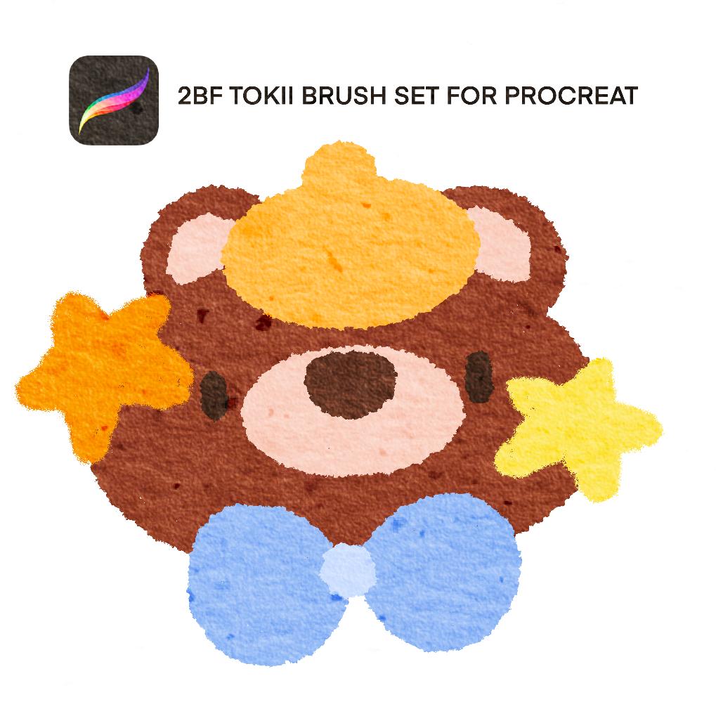 2BF TOKII BRUSH SET FOR PROCREATE