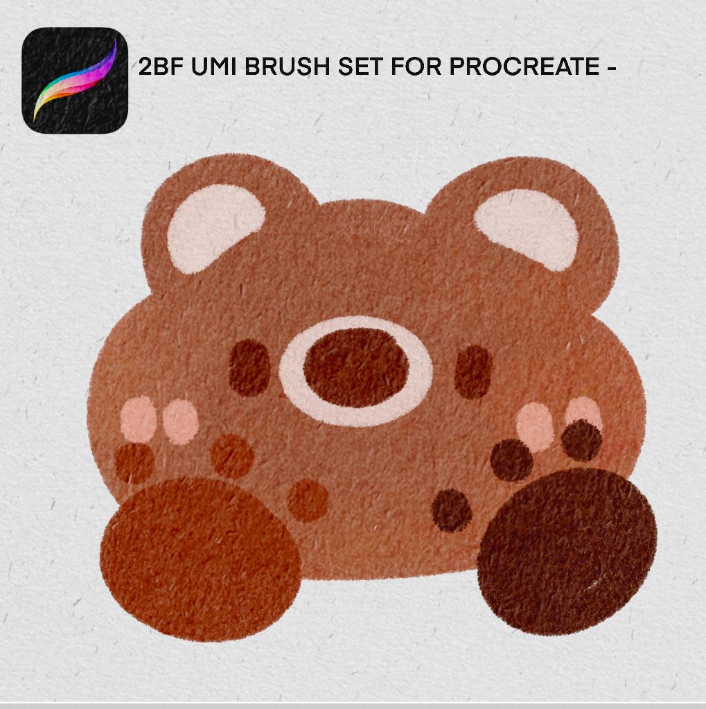 2BF UMI BRUSH SET FOR PROCREATE