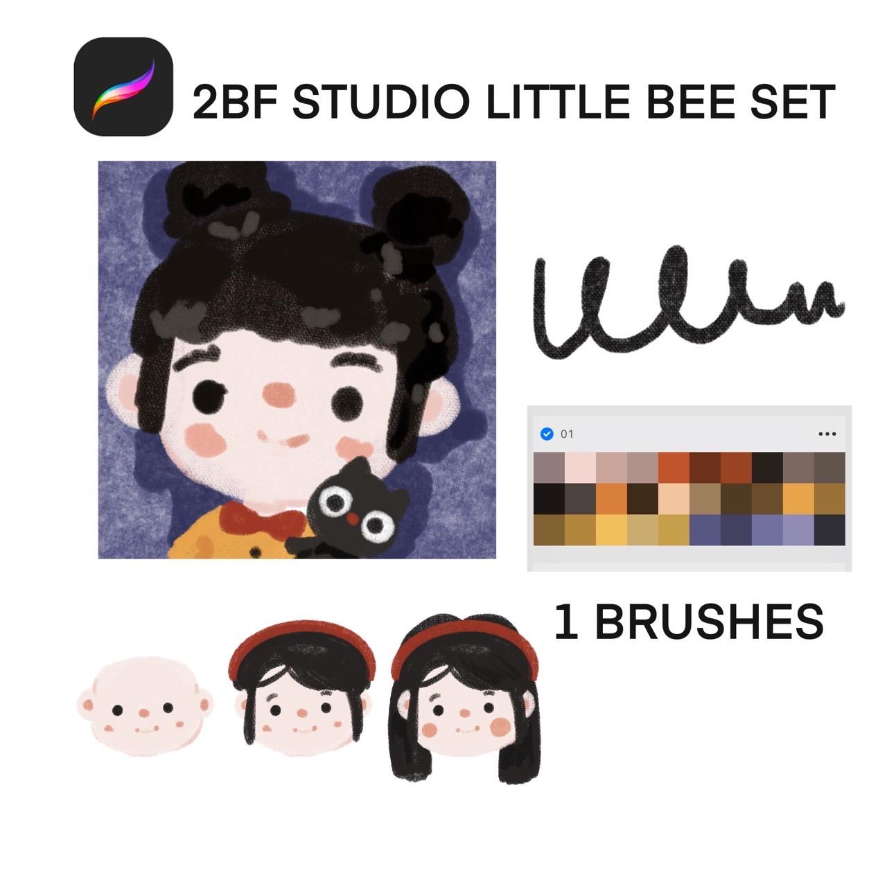 2BF STUDIO LlTTLE BEE SET