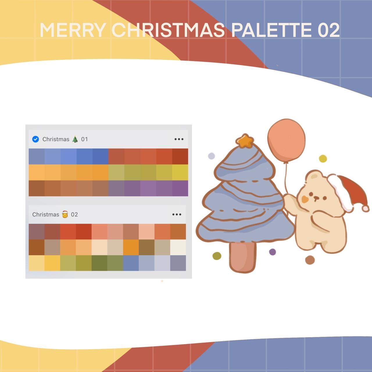 MERRY CHRISTMAS PALETTE 02