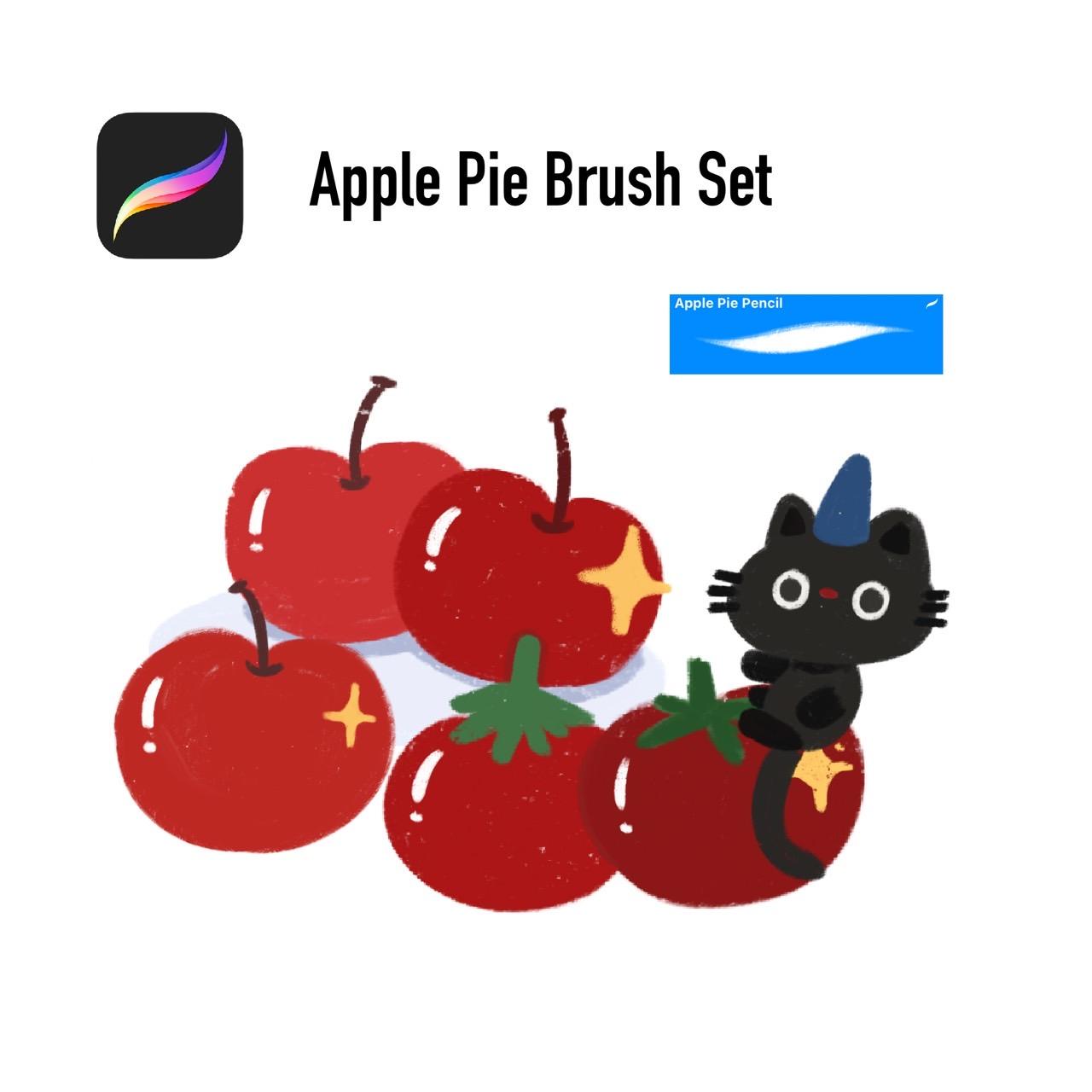 Apple Pie BRUSH SET 2bf Studio