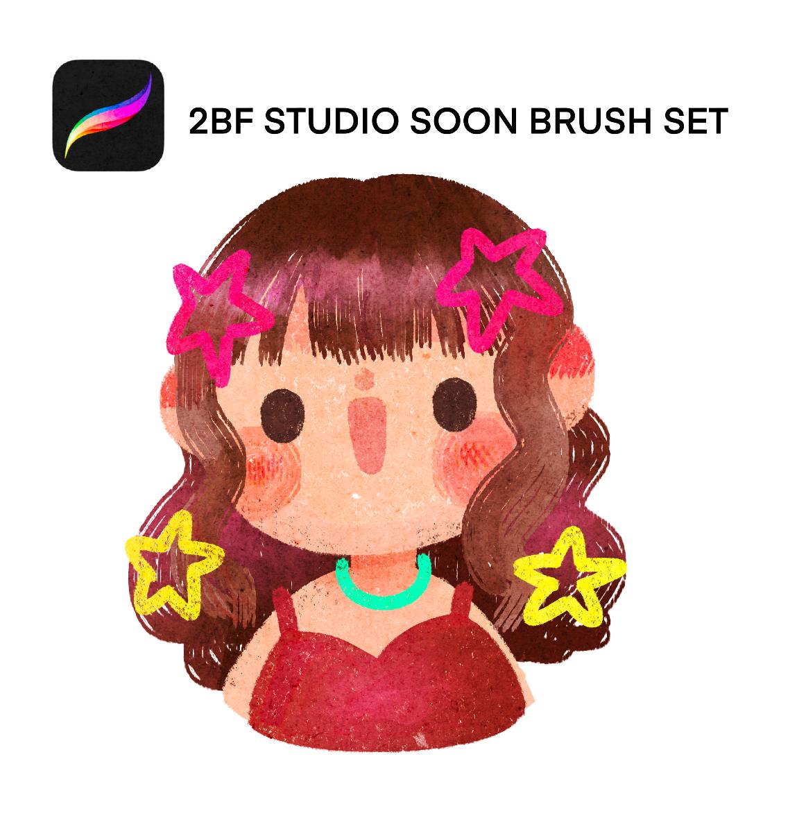 2BF STUDIO SOON BRUSH SET FOR PROCREATE