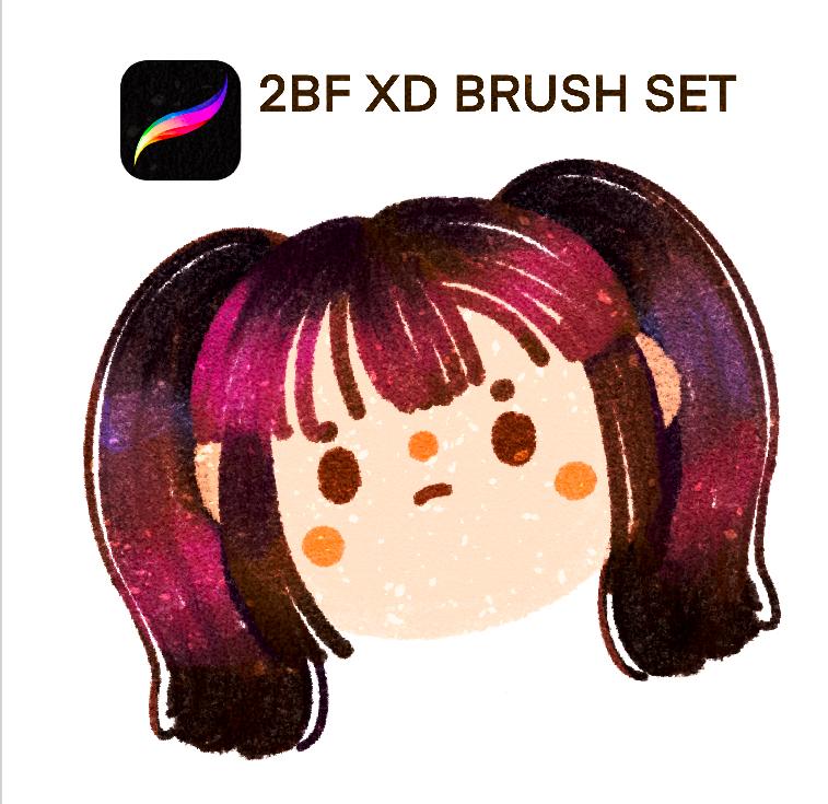2BF XD BRUSH SET PROCREATE