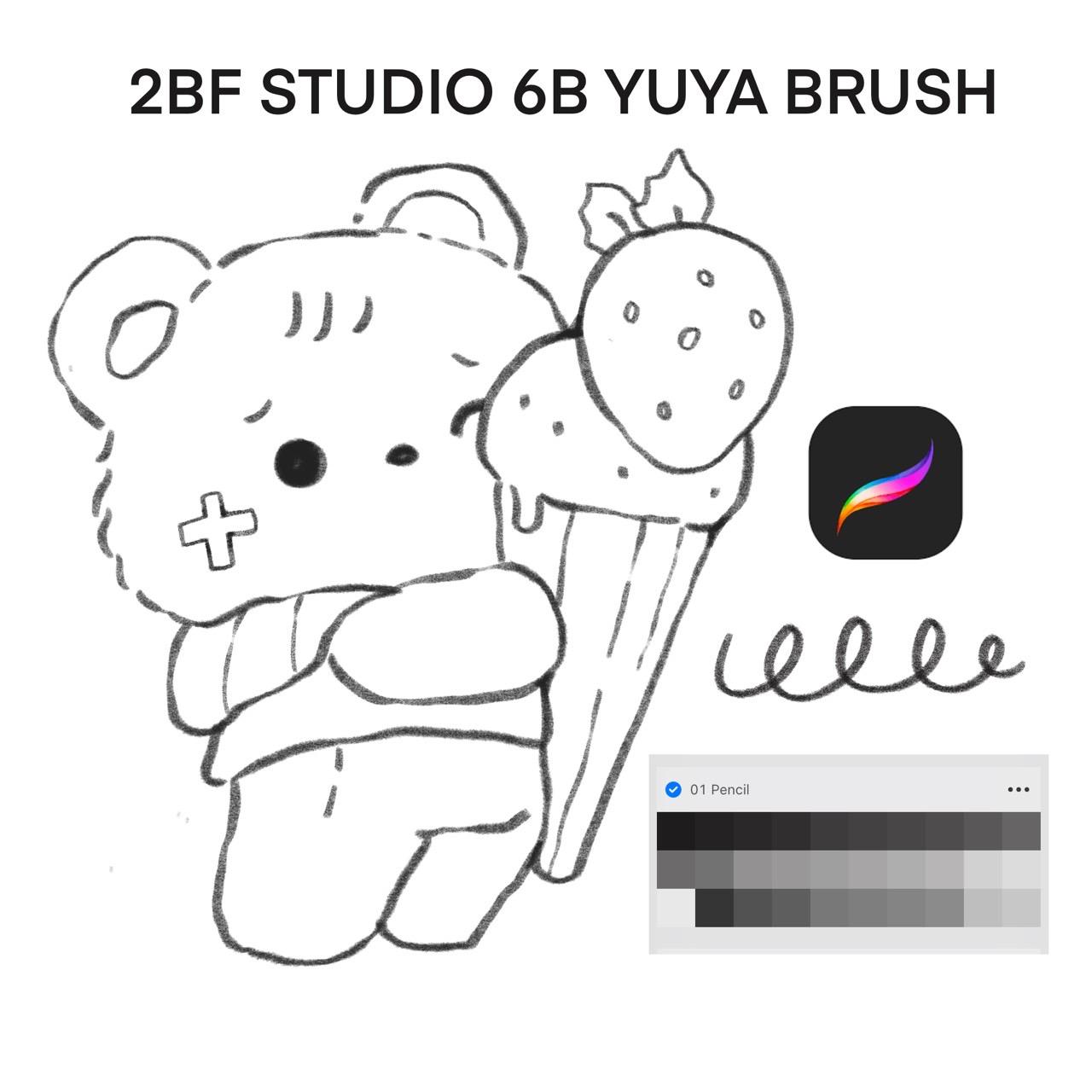 2BF STUDIO 6B YUYA BRUSH