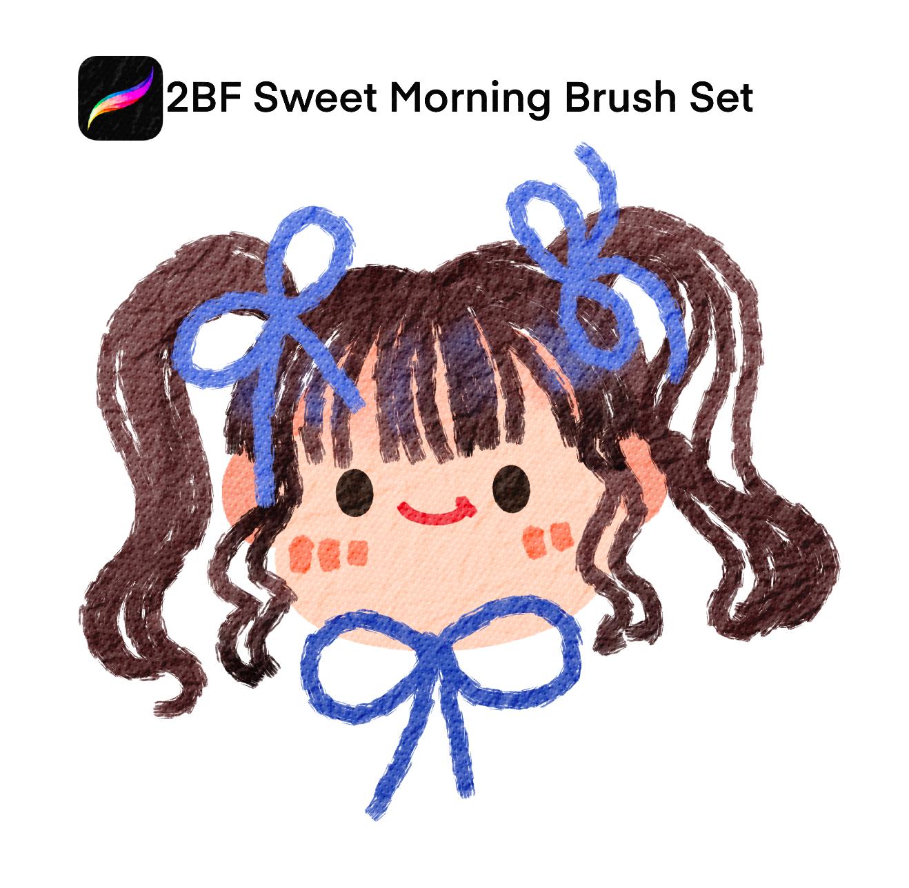 2BF Sweet Morning Brush Set for procreate